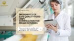 SFPM Consulting present The Benefits of Safe Quality Food (SQF) Certification for Manufacturers